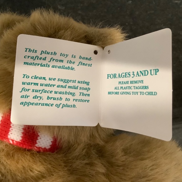 Brown Ski Bear Stuffed Animal - Picture 6 of 7